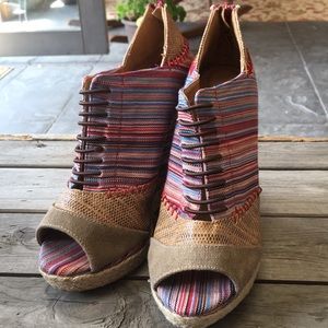 Shi wedges Multi color